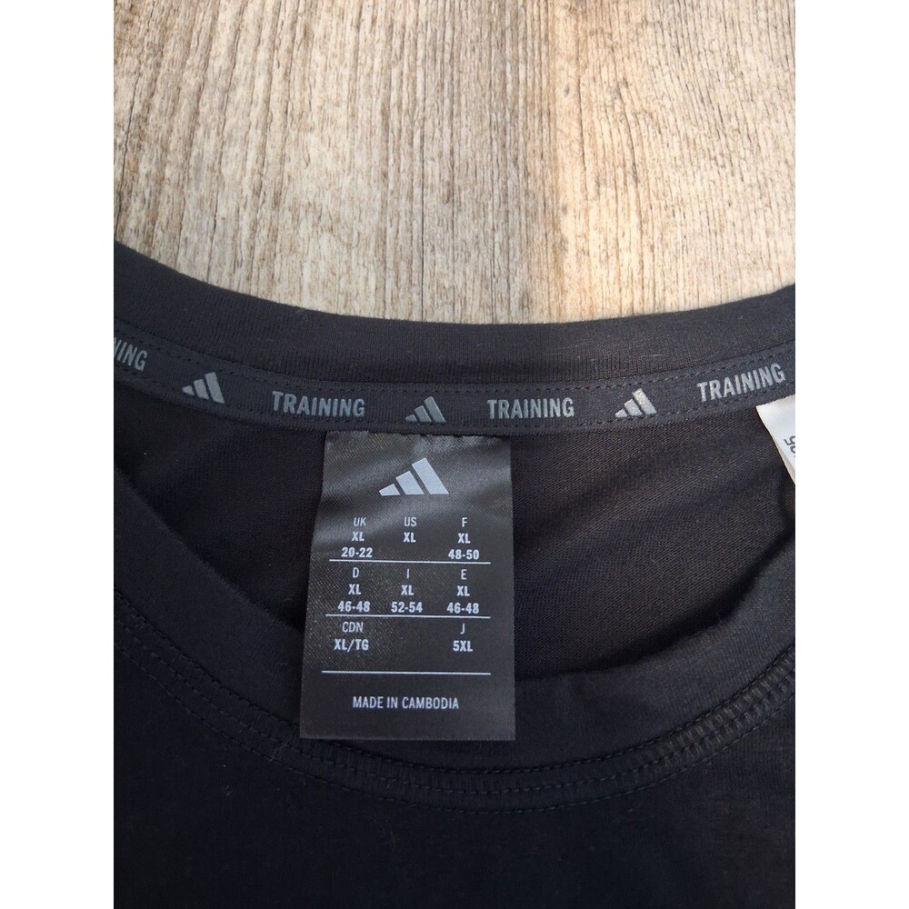 NEW! Women's Adidas Train Essentials Boxy Workout Tank Top, Black XL - Picture 7 of 8